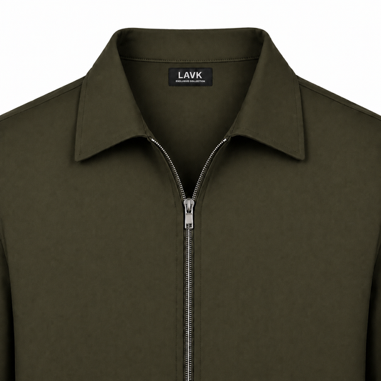LAVK Premium Tech Set Army Green – Stretch Heren Trainingspak