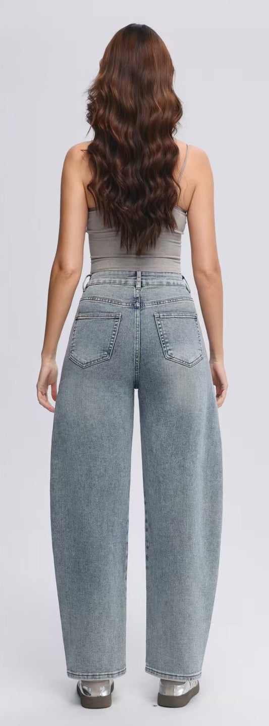 LAVK Barrel Jeans – Dirty Wash
