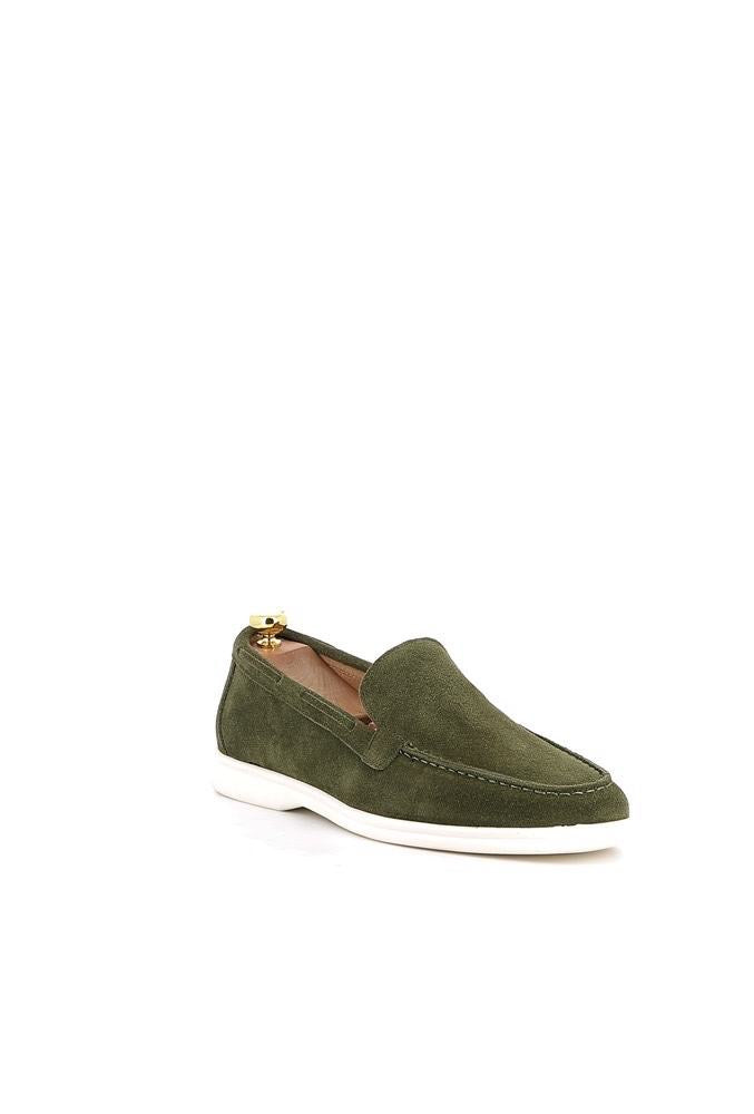 LAVK Premium Heren Loafers Echt Leer Suède Groen