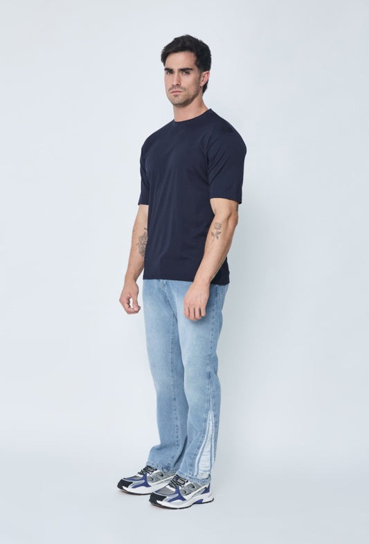 LAVK Essential Glans T-shirt Navy