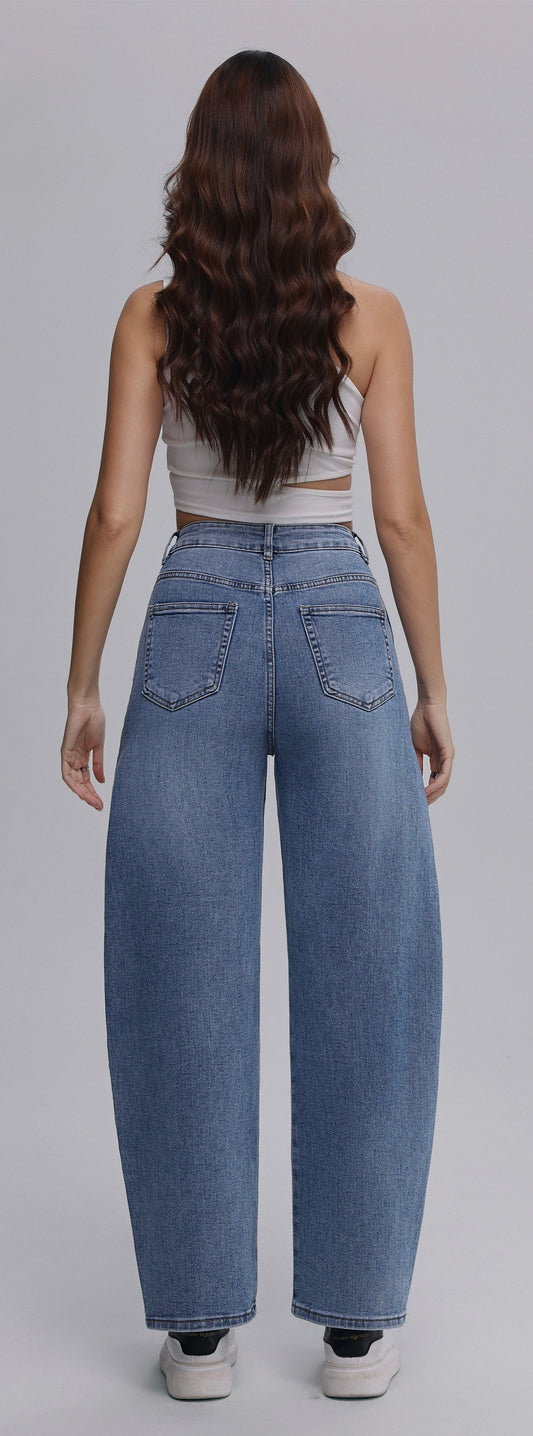 LAVK Barrel Jeans – Lichtblauw