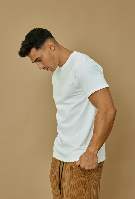 LAVK Basic White T-shirt