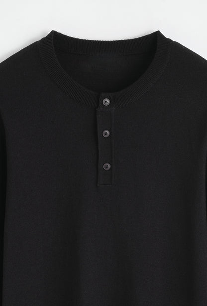 LAVK Premium Button Knit Longsleeve