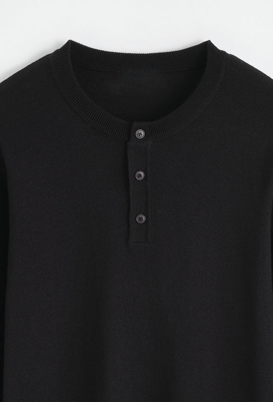 LAVK Premium Button Knit Longsleeve