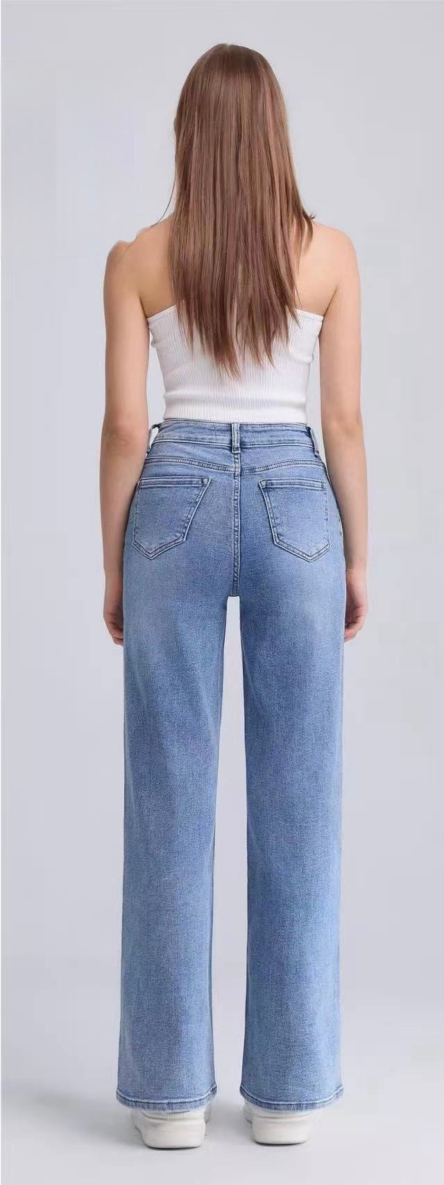 LAVK super stretch jeans classic blue