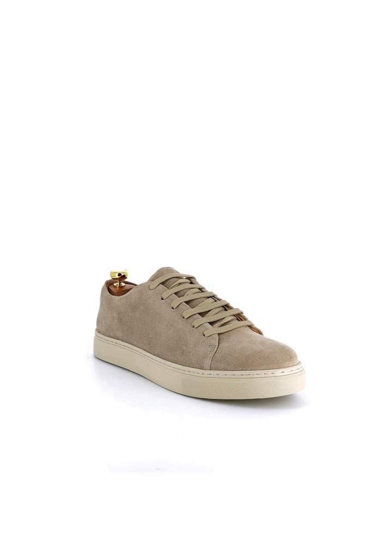 Heren Sneakers van Echt Leer Beige