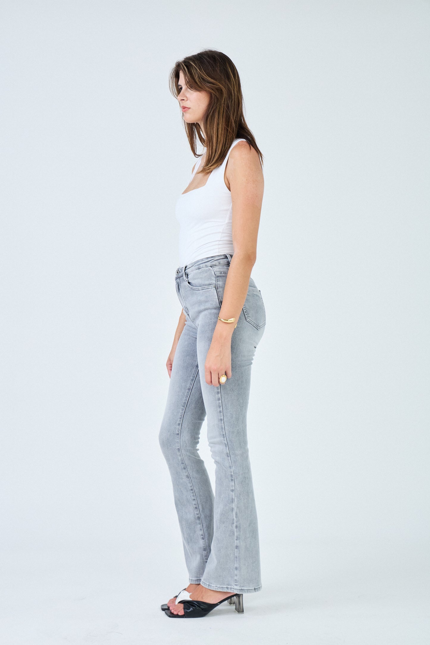 LAVK Flair Jeans – Light Grey
