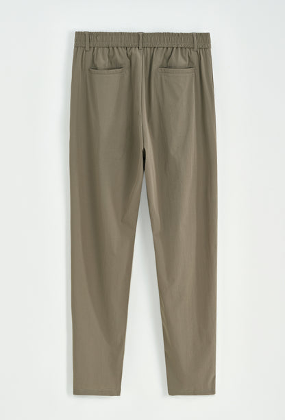LAVK Heren Pantalon – Zakelijk Comfort Stretch Taupe
