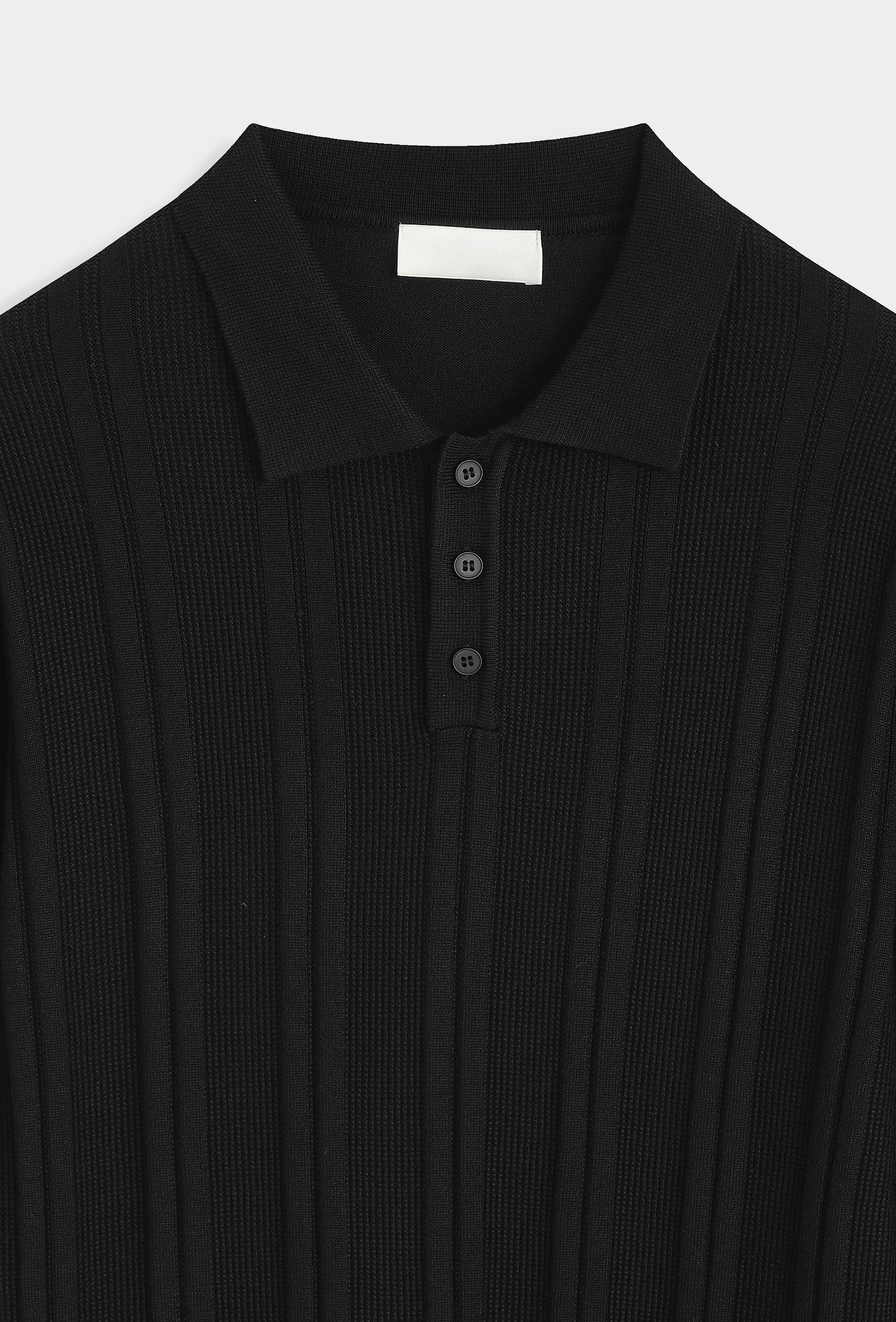 LAVK Essential Knit Polo Longsleeve