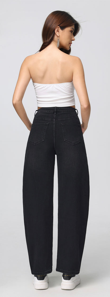 LAVK Barrel Jeans – Zwart