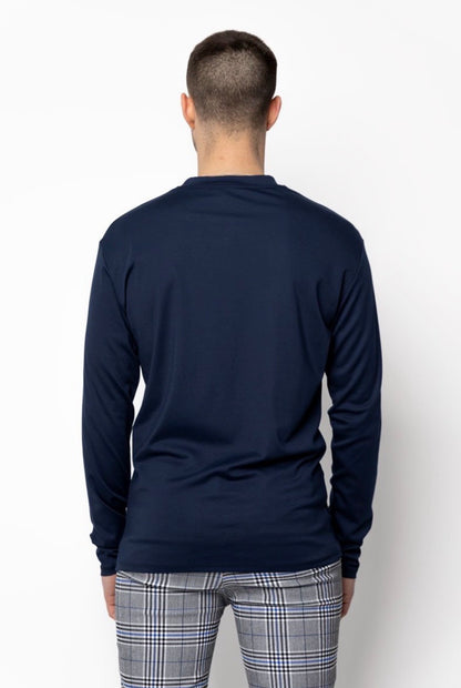 LAVK Navy Shine Longsleeve