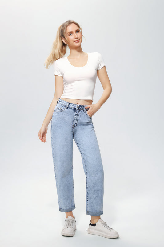 LAVK Ballon Jeans – Ice Blue