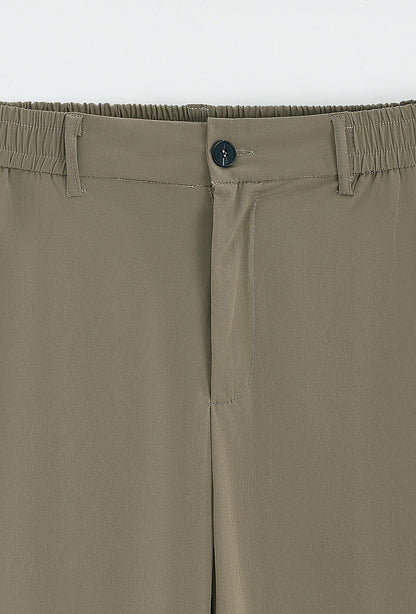 LAVK Heren Pantalon – Zakelijk Comfort Stretch Taupe