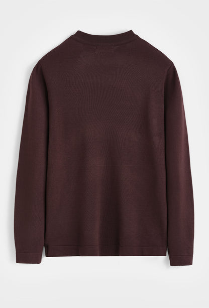 LAVK Lightweight Knit Sweater Brown