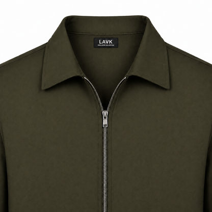 LAVK Premium Tech Set Army Green – Stretch Heren Trainingspak