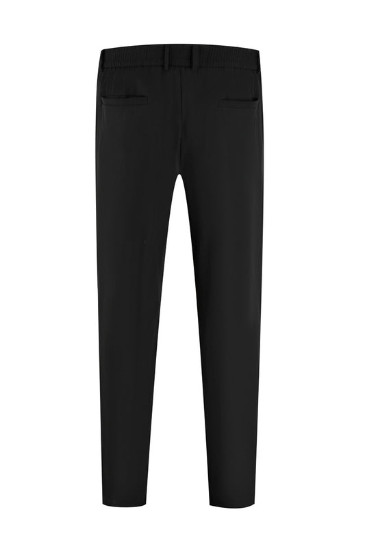 LAVK Heren Pantalon – Zakelijk Comfort Stretch Zwart