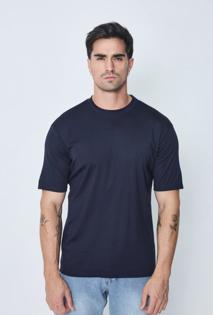 LAVK Essential Glans T-shirt Navy