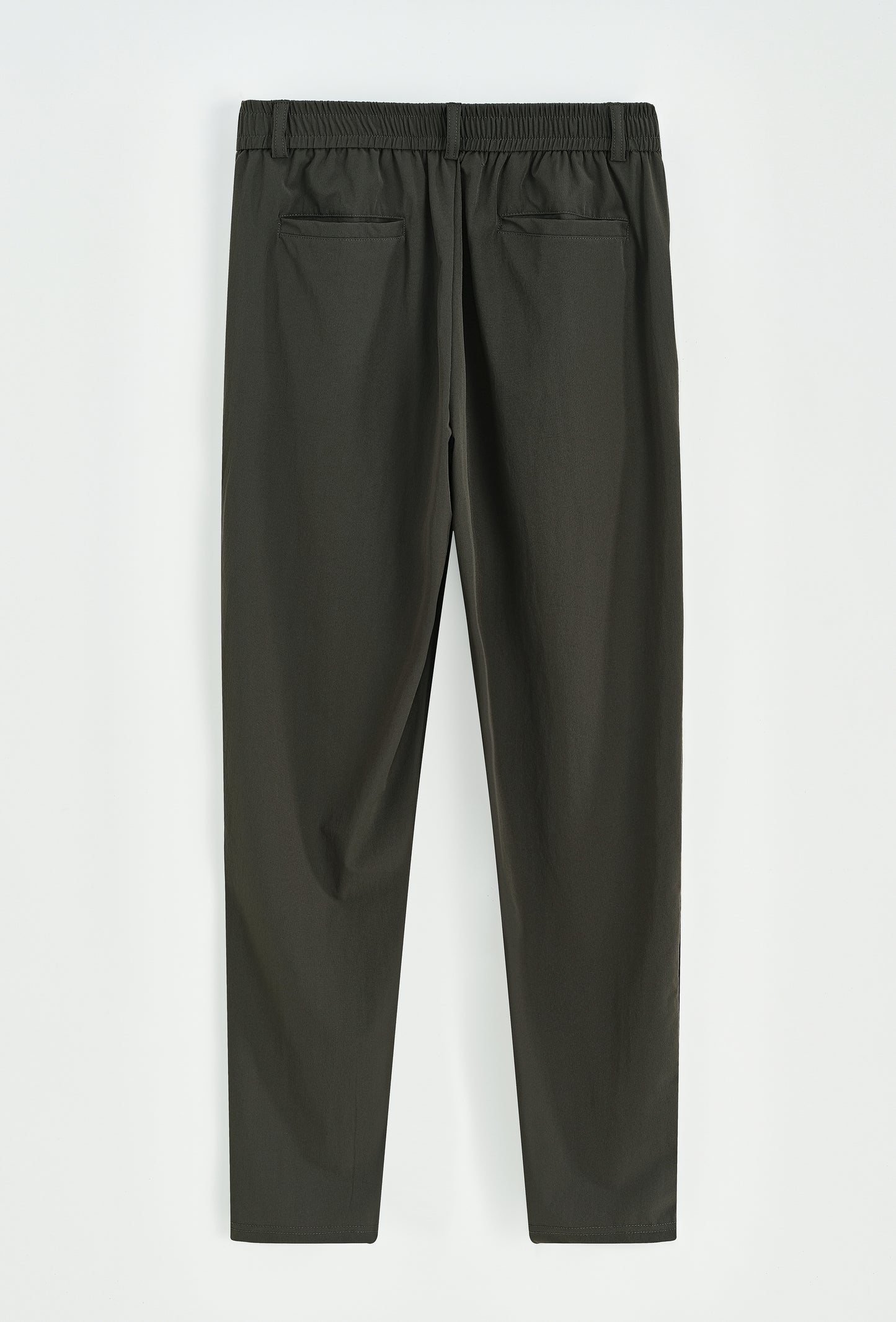 LAVK Heren Pantalon – Zakelijk Comfort Stretch Olijfgroen