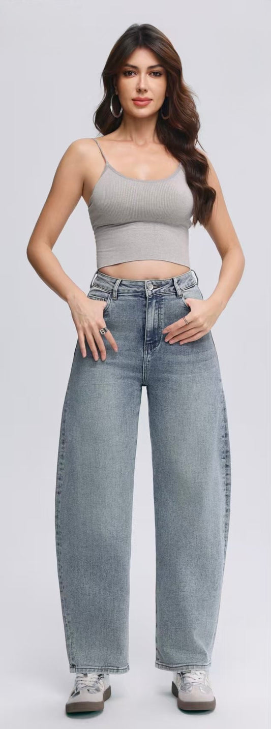 LAVK Barrel Jeans – Dirty Wash
