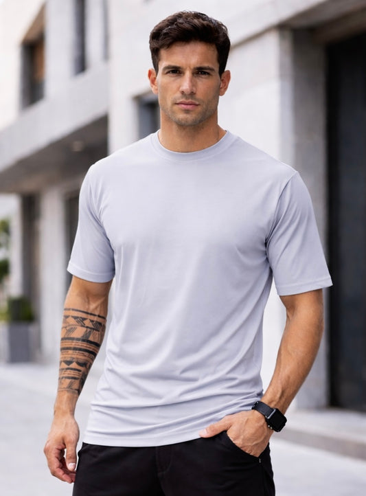 LAVK Essential Glans T-shirt Grijs