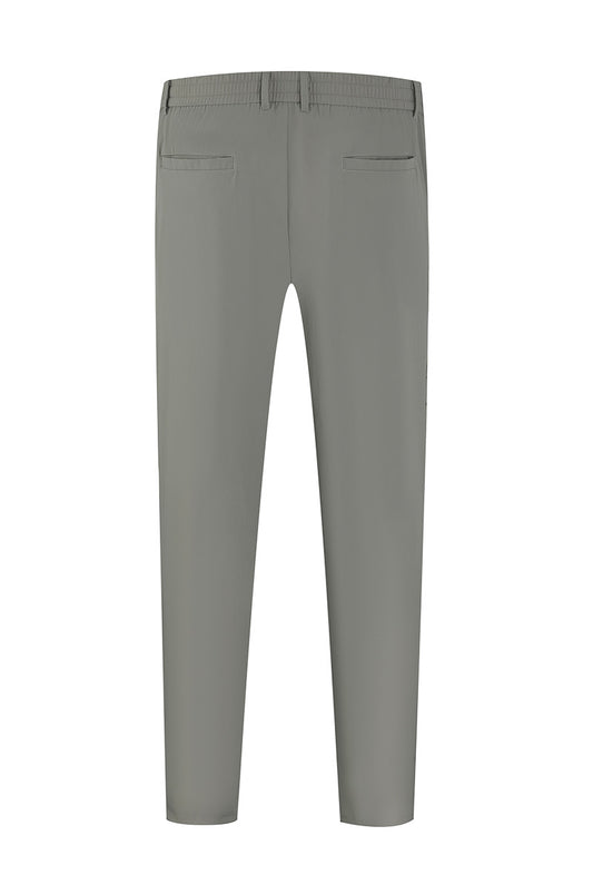 LAVK Heren Pantalon – Zakelijk Comfort Stretch Grijs