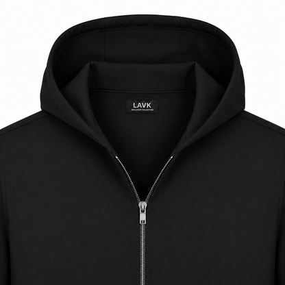 LAVK Premium Hooded Tech Set Black – Stretch Heren Trainingspak