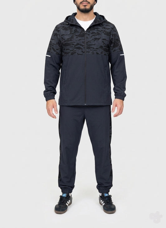 Active Camo Trainingspak Heren Donkergrijs