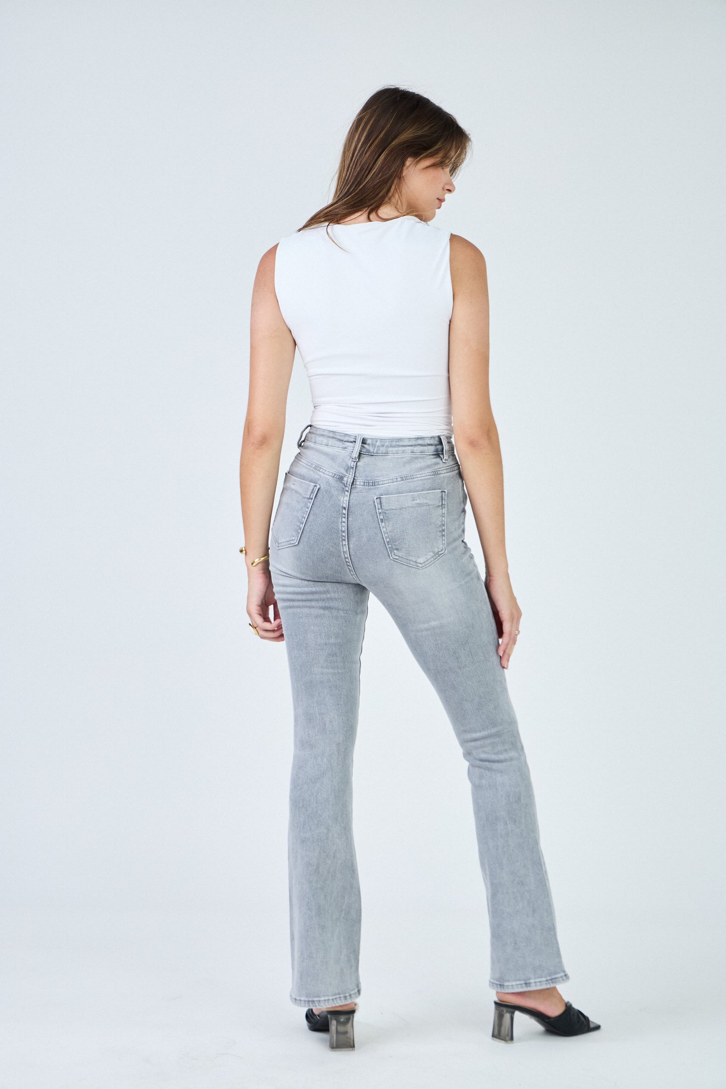 LAVK Flair Jeans – Light Grey