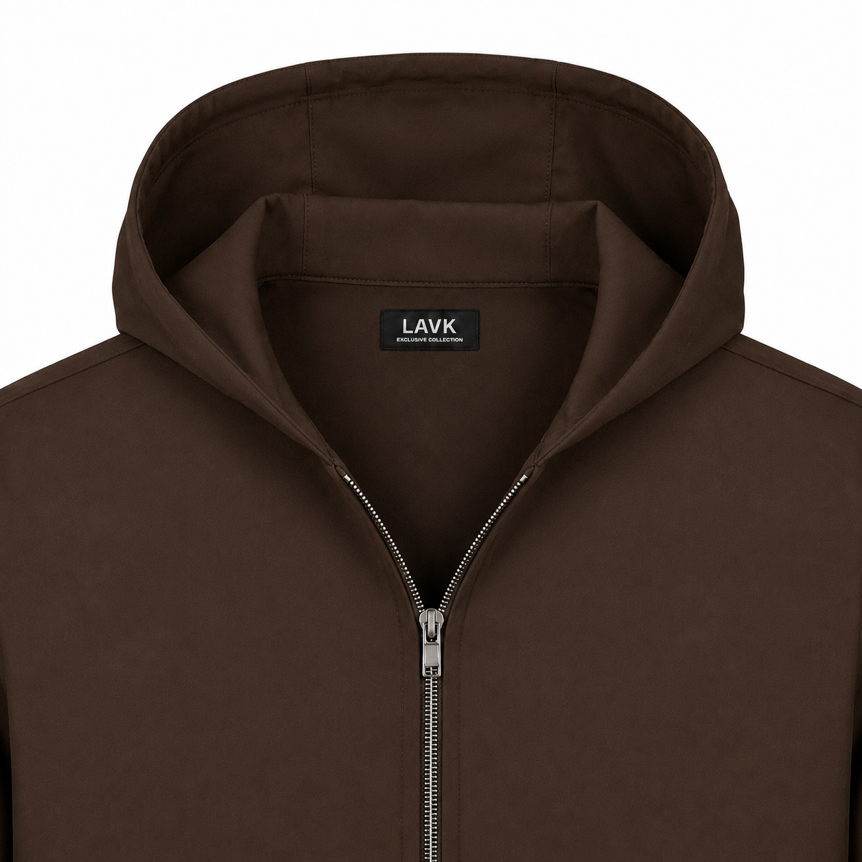 LAVK Premium Hooded Tech Set Brown – Stretch Heren Trainingspak