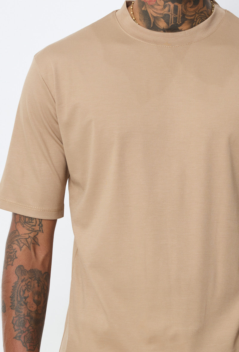 LAVK Essential Glans T-shirt Beige