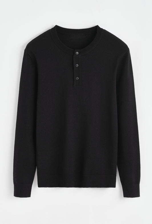 LAVK Premium Button Knit Longsleeve