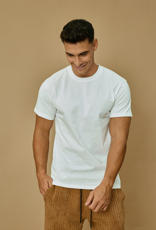 LAVK Basic White T-shirt
