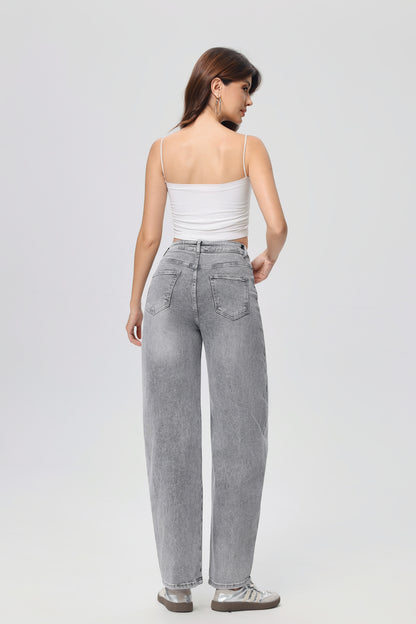 LAVK Barrel Jeans – Grijs