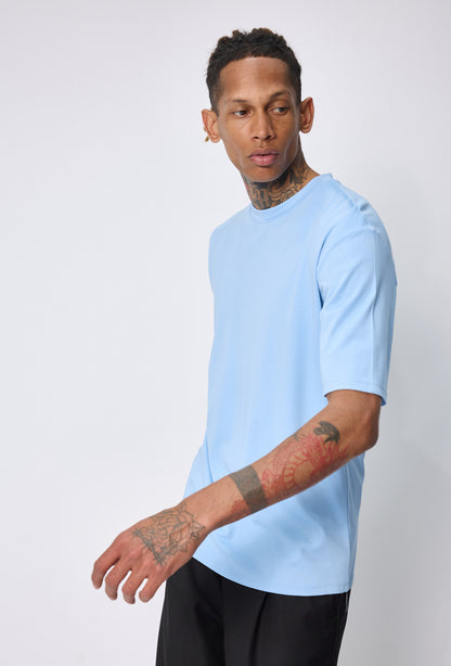 LAVK Essential Glans T-shirt light blue