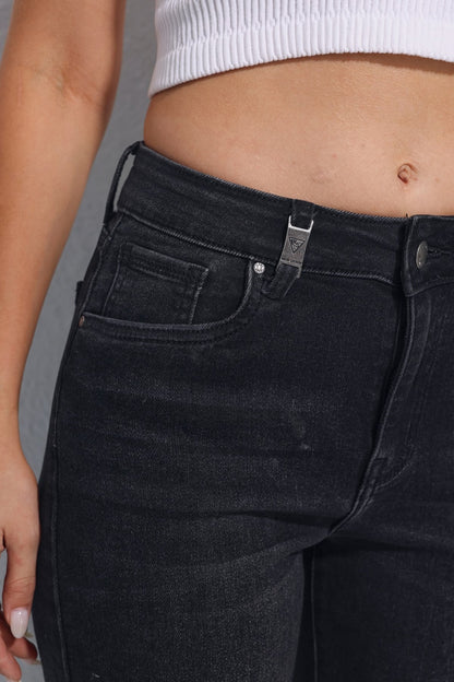LAVK Super Stretch Mom Fit Jeans – Zwart