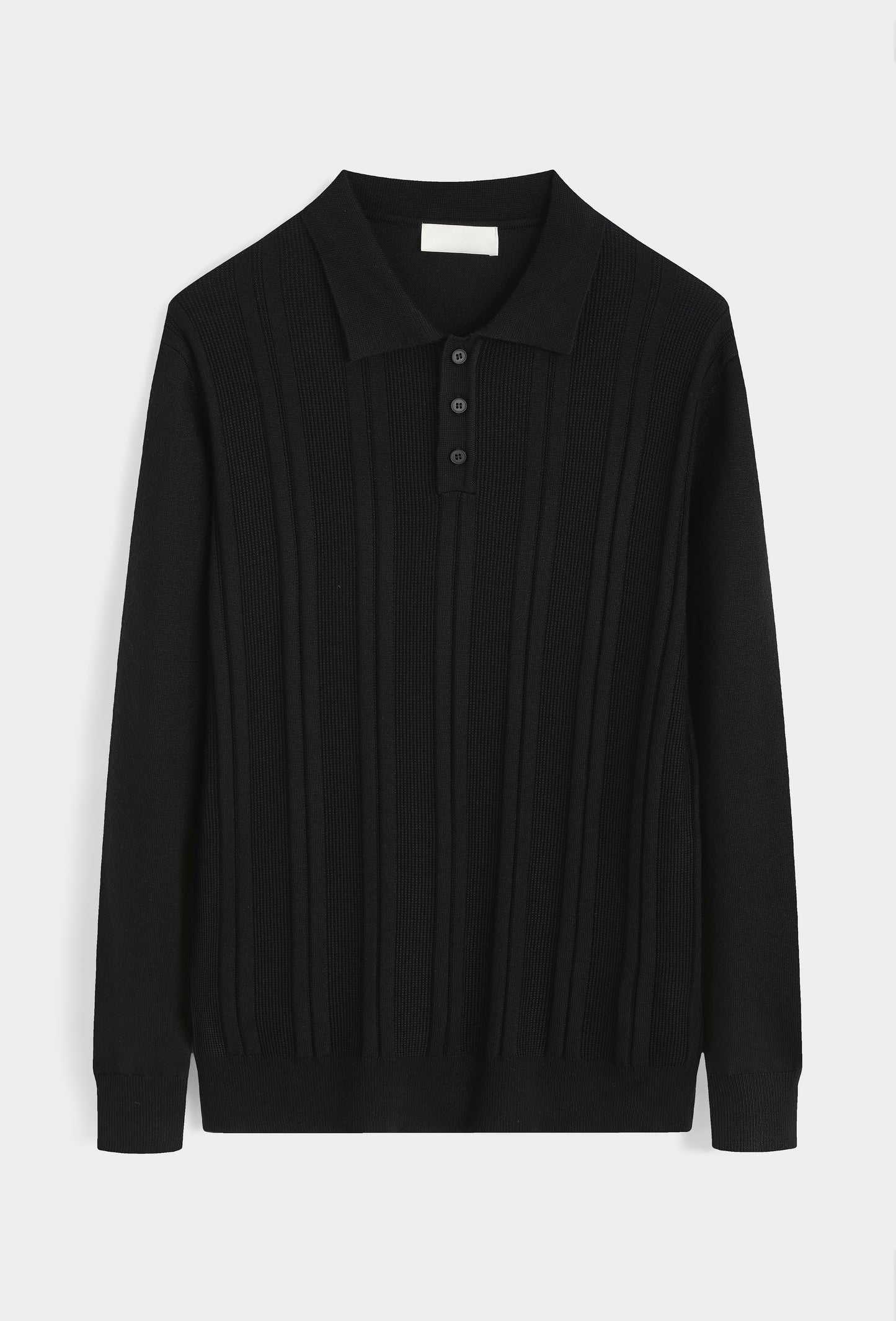 LAVK Essential Knit Polo Longsleeve