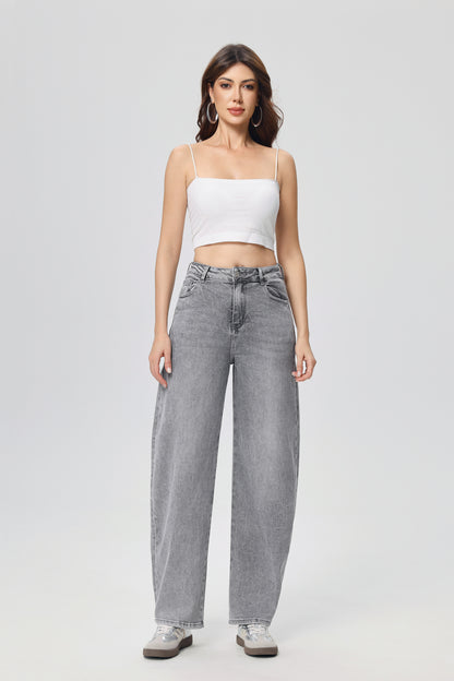 LAVK Barrel Jeans – Grijs