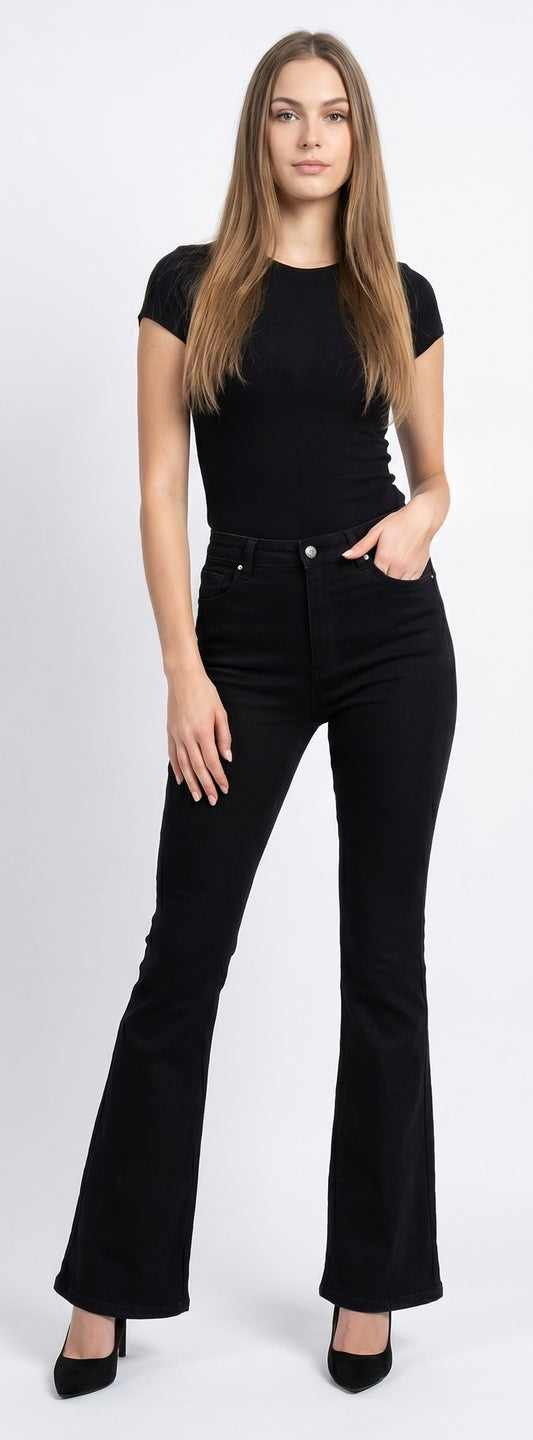 LAVK Flared jeans - Black
