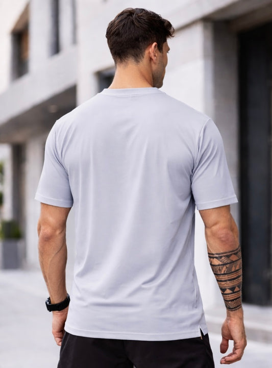 LAVK Essential Glans T-shirt Grijs