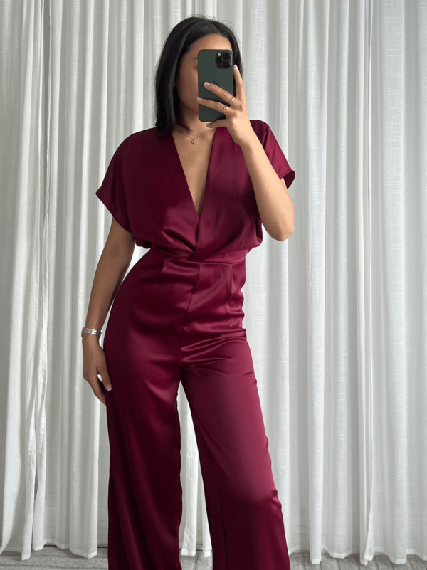 Elena Jumpsuit Satijn - Afbeelding 2