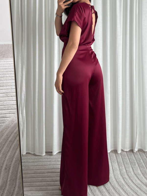 Elena Jumpsuit Satijn - Afbeelding 4