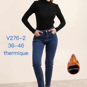 Fleece Gevoerde Skinny jeans