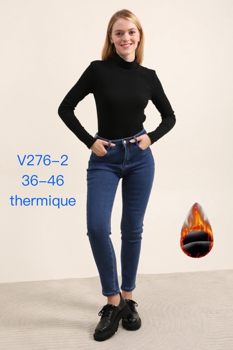 Fleece Gevoerde Skinny jeans