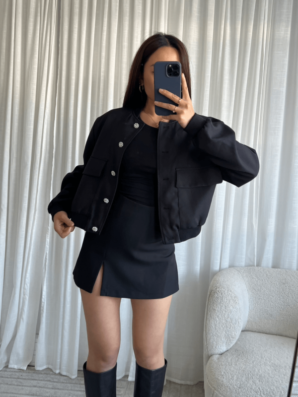 Chic Crop Jacket - Afbeelding 4