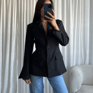 Blazer met Open Rug