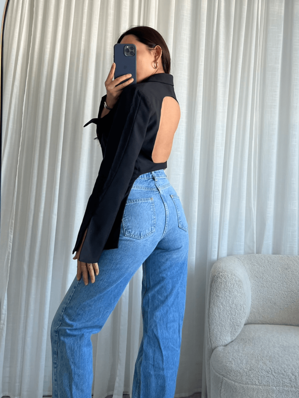 Blazer met Open Rug - Afbeelding 2