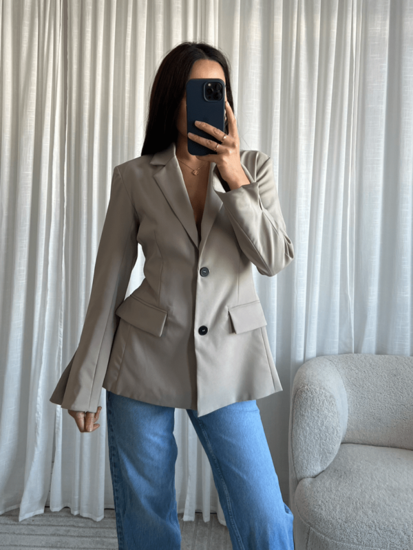 Blazer met Open Rug - Afbeelding 5