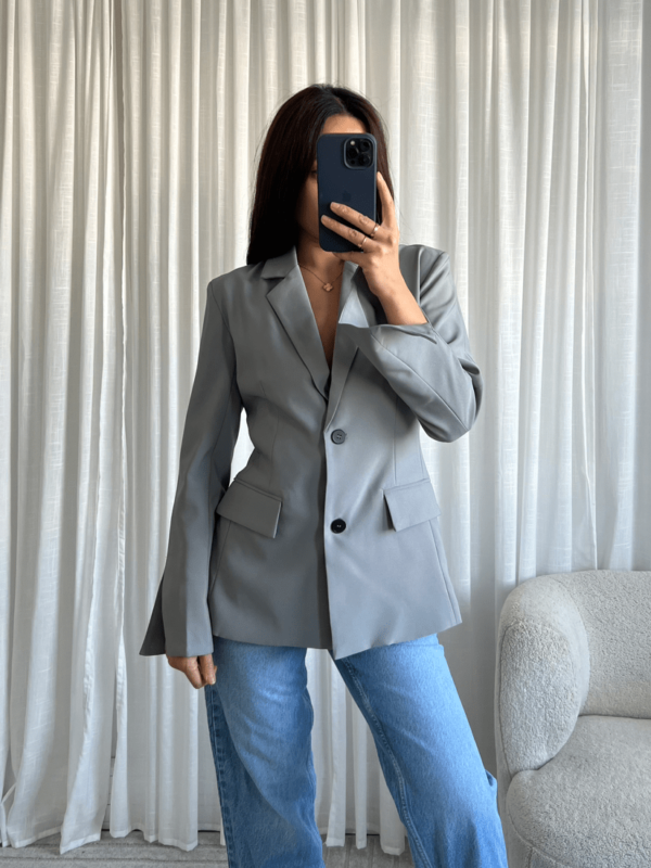 Blazer met Open Rug - Afbeelding 13