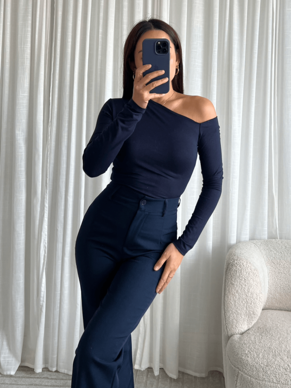 Elegante One-Shoulder Top - Afbeelding 4