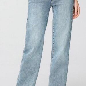 Super Stretchy Wide Leg Middelblue